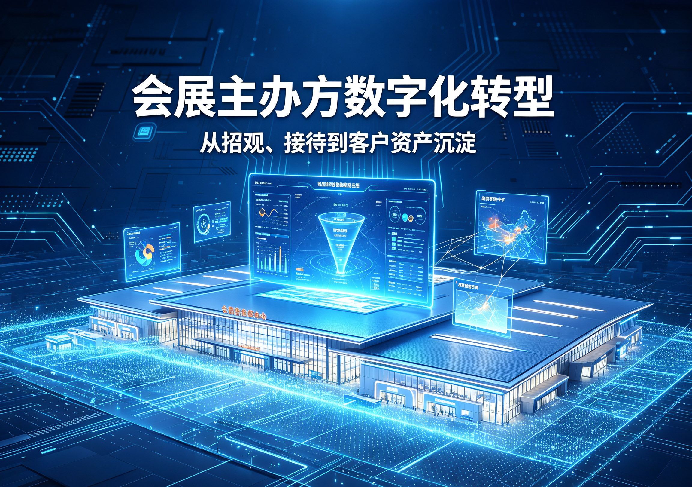 会展主办方数字化营销软件，傲融云客 SCRM 系统